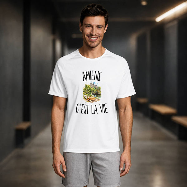 T-shirt de Sport Homme Amiens c’est la vie
