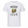 T-shirt de Sport Homme Amsterdam c’est la vie