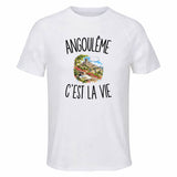 T-shirt de Sport Homme Angoulême c’est la vie