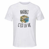 T-shirt de Sport Homme Antibes c’est la vie