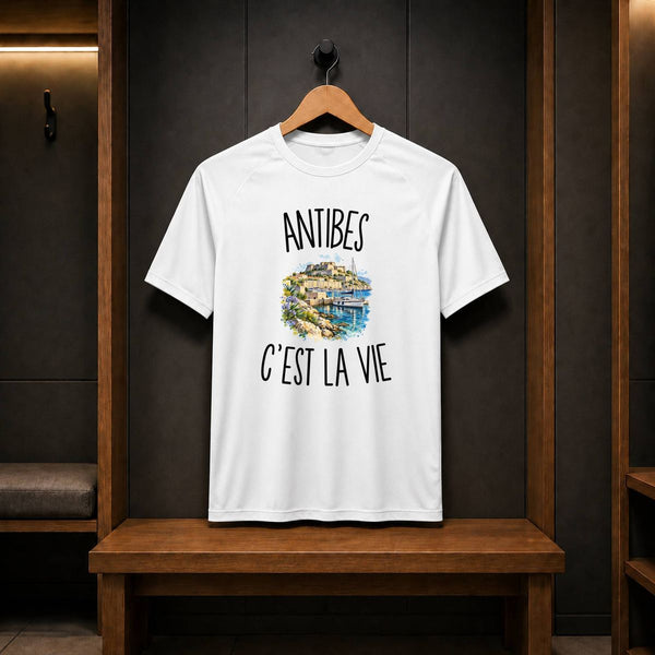 T-shirt de Sport Homme Antibes c’est la vie