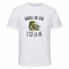 T-shirt de Sport Homme Asnières-sur-Seine c’est la vie