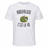 T-shirt de Sport Homme Aubervilliers c’est la vie