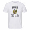 T-shirt de Sport Homme Bagneux c’est la vie