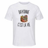 T-shirt de Sport Homme Bayonne c’est la vie