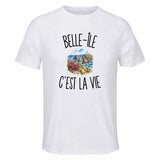T-shirt de Sport Homme Belle-Île c’est la vie
