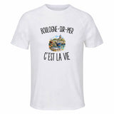 T-shirt de Sport Homme Boulogne-sur-Mer c’est la vie