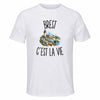 T-shirt de Sport Homme Brest c’est la vie