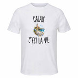 T-shirt de Sport Homme Calais c’est la vie