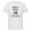T-shirt de Sport Homme Châlons-en-Champagne c’est la vie