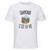 T-shirt de Sport Homme Chamonix c’est la vie