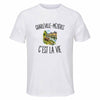 T-shirt de Sport Homme Charleville-Mézières c’est la vie
