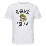 T-shirt de Sport Homme Châteauroux c’est la vie
