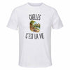 T-shirt de Sport Homme Chelles c’est la vie