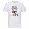 T-shirt de Sport Homme Cherbourg-en-Cotentin c’est la vie