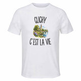 T-shirt de Sport Homme Clichy c’est la vie