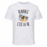 T-shirt de Sport Homme Deauville c’est la vie