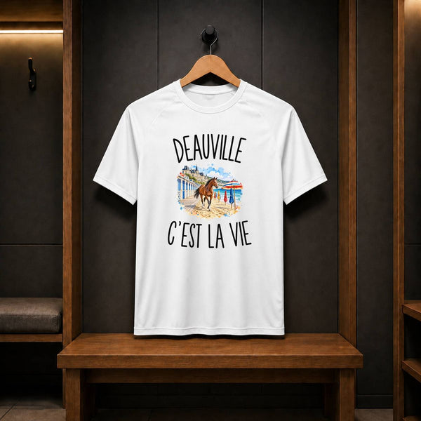 T-shirt de Sport Homme Deauville c’est la vie