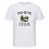 T-shirt de Sport Homme Épinay-sur-Seine c’est la vie