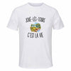 T-shirt de Sport Homme Joué-lès-Tours c’est la vie