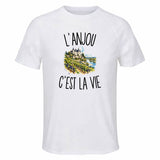 T-shirt de Sport Homme L’Anjou c’est la vie