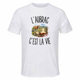 T-shirt de Sport Homme L’Aubrac c’est la vie