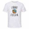 T-shirt de Sport Homme L’Hérault c’est la vie