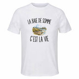 T-shirt de Sport Homme La Baie de Somme c’est la vie