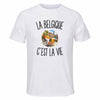 T-shirt de Sport Homme La Belgique c’est la vie