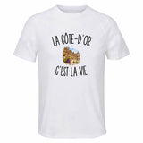 T-shirt de Sport Homme La Côte-d’Or c’est la vie