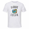 T-shirt de Sport Homme La Croatie c’est la vie