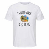 T-shirt de Sport Homme La Haute-Corse c’est la vie