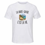 T-shirt de Sport Homme La Haute-Savoie c’est la vie
