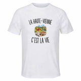 T-shirt de Sport Homme La Haute-Vienne c’est la vie