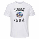 T-shirt de Sport Homme La Laponie c’est la vie