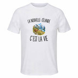 T-shirt de Sport Homme La Nouvelle-Zélande c’est la vie