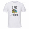 T-shirt de Sport Homme Le Brésil c’est la vie