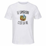 T-shirt de Sport Homme Le Cameroun c’est la vie