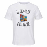 T-shirt de Sport Homme Le Cap-Vert c’est la vie
