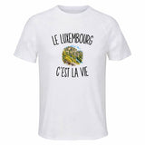T-shirt de Sport Homme Le Luxembourg c’est la vie