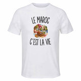 T-shirt de Sport Homme Le Maroc c’est la vie