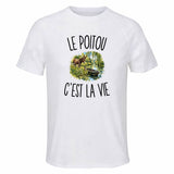 T-shirt de Sport Homme Le Poitou c’est la vie