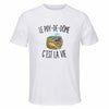 T-shirt de Sport Homme Le Puy-de-Dôme c’est la vie