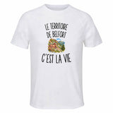 T-shirt de Sport Homme Le Territoire de Belfort c’est la vie