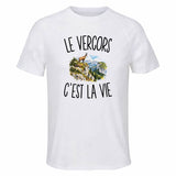 T-shirt de Sport Homme Le Vercors c’est la vie