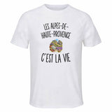 T-shirt de Sport Homme Les Alpes-de-Haute-Provence c’est la vie