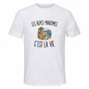 T-shirt de Sport Homme Les Alpes-Maritimes c’est la vie