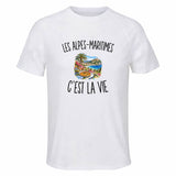 T-shirt de Sport Homme Les Alpes-Maritimes c’est la vie