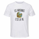 T-shirt de Sport Homme Les Ardennes c’est la vie