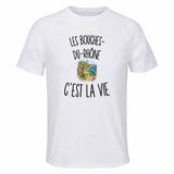 T-shirt de Sport Homme Les Bouches-du-Rhône c’est la vie